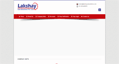 Desktop Screenshot of lakshayedusolutions.com